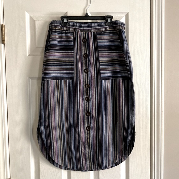 EUC Mododoc Stripes Skirt - Picture 2 of 10